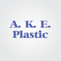 A. K. E. Plastic Logo