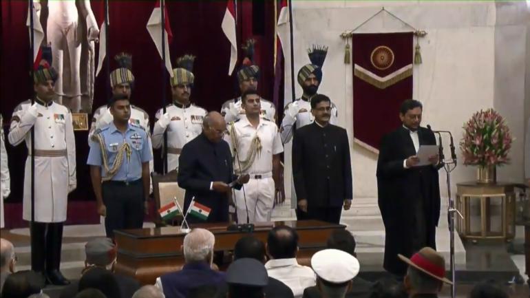 Justice Sharad Arvind Bobde sworn in as 47th Chief Justice of India
