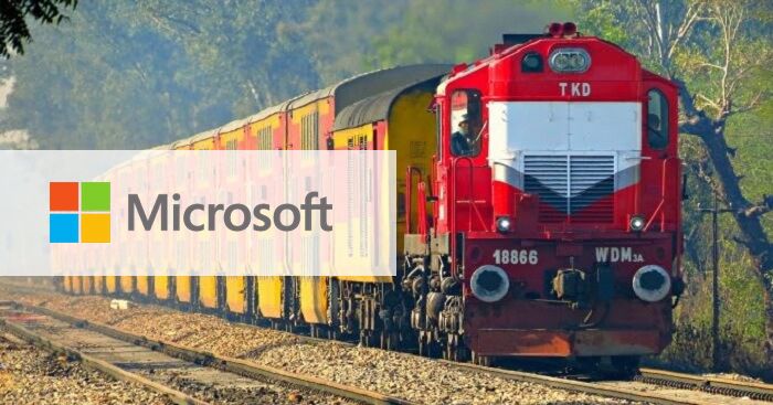 For Railway Staff, Microsoft facilitate healthcare